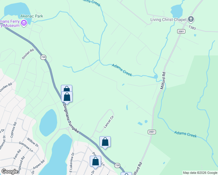 map of restaurants, bars, coffee shops, grocery stores, and more near 146 Spencer Road in Dingmans Ferry