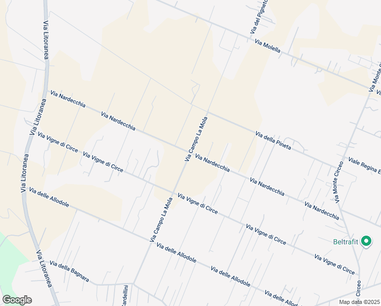 map of restaurants, bars, coffee shops, grocery stores, and more near in Province of Latina