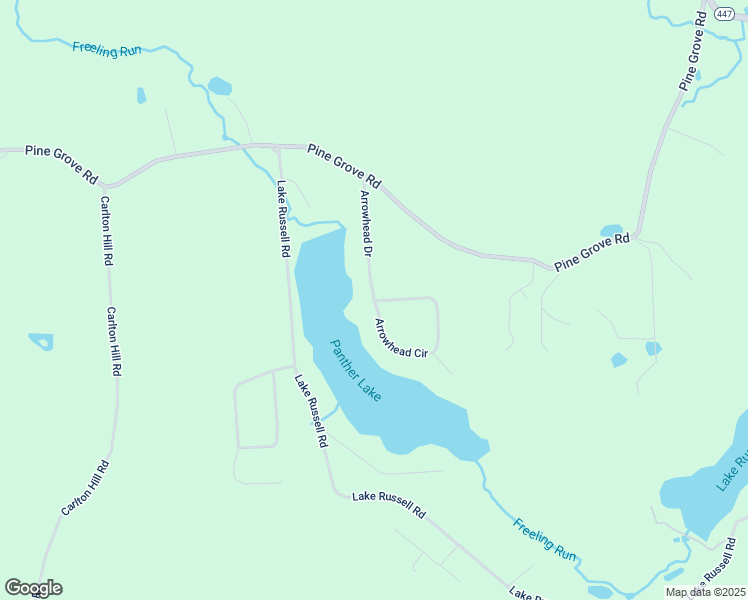map of restaurants, bars, coffee shops, grocery stores, and more near 135 Arrowhead Circle in Newfoundland