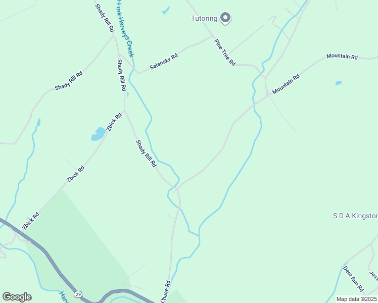map of restaurants, bars, coffee shops, grocery stores, and more near 3374 Chase Road in Shavertown