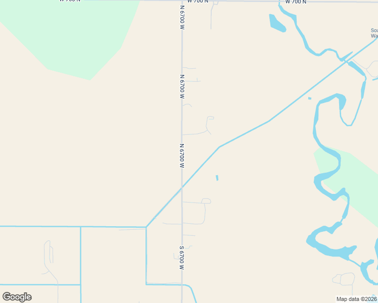 map of restaurants, bars, coffee shops, grocery stores, and more near 102 North 6700 West in Ogden