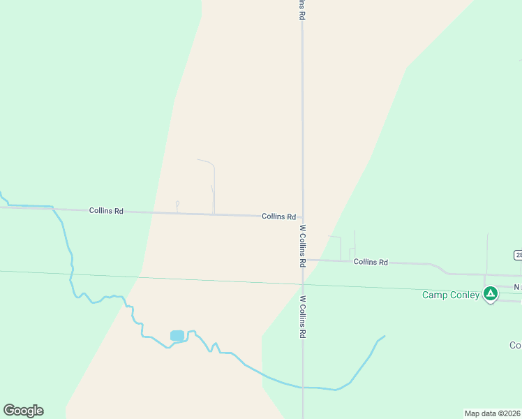 map of restaurants, bars, coffee shops, grocery stores, and more near 2226 Collins Road in Collins