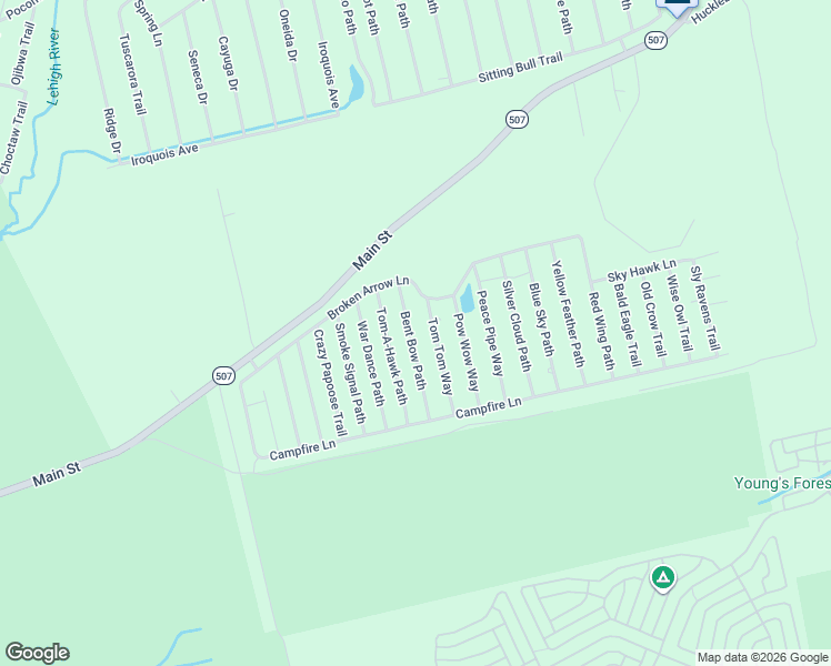 map of restaurants, bars, coffee shops, grocery stores, and more near 23 Bent Bow Path in Gouldsboro