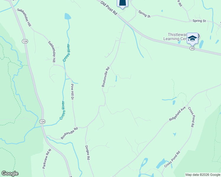 map of restaurants, bars, coffee shops, grocery stores, and more near 65 Boutonville Road in South Salem