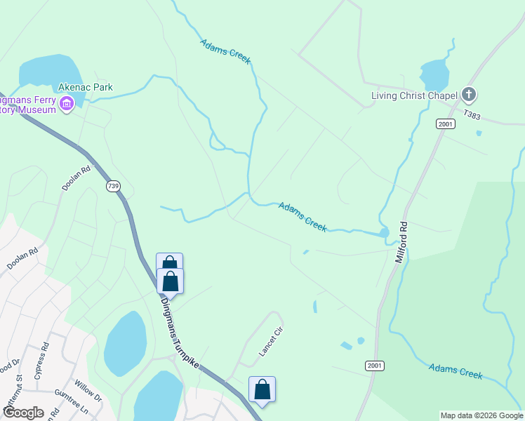 map of restaurants, bars, coffee shops, grocery stores, and more near 117 Lawler Lane in Dingmans Ferry