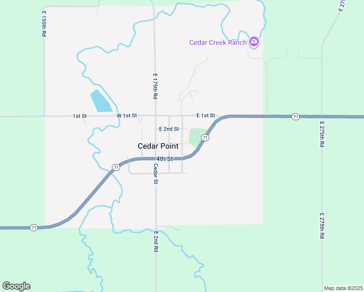 map of restaurants, bars, coffee shops, grocery stores, and more near in Cedar Point