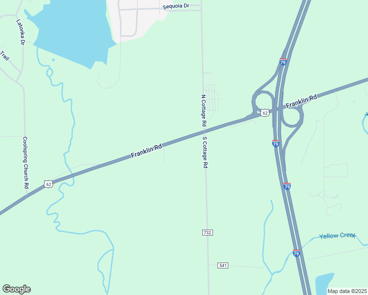 map of restaurants, bars, coffee shops, grocery stores, and more near 808 Franklin Road in Mercer