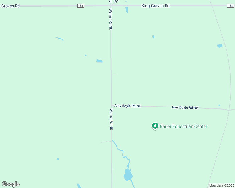 map of restaurants, bars, coffee shops, grocery stores, and more near 1666 Warner Road Northeast in Trumbull County