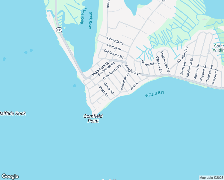 map of restaurants, bars, coffee shops, grocery stores, and more near 29 Gates Road in Old Saybrook