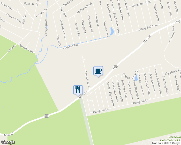 map of restaurants, bars, coffee shops, grocery stores, and more near 32 Totem Pole Lane in Gouldsboro