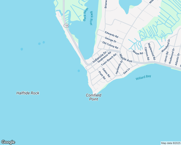 map of restaurants, bars, coffee shops, grocery stores, and more near 73 Town Beach Road in Old Saybrook