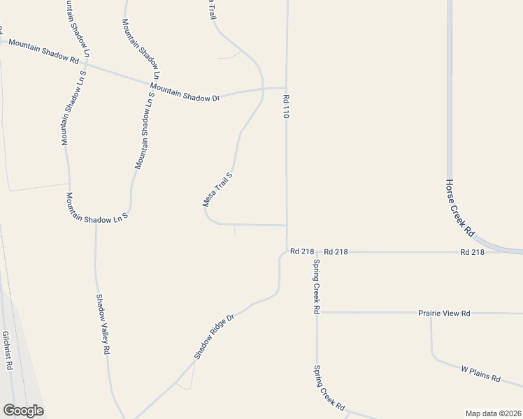 map of restaurants, bars, coffee shops, grocery stores, and more near 1808 County Road 110 in Cheyenne