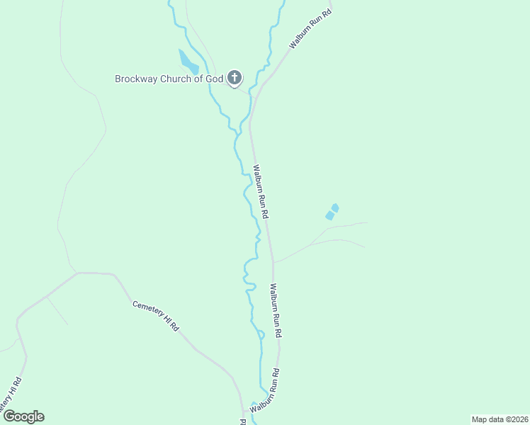 map of restaurants, bars, coffee shops, grocery stores, and more near Walburn Run Road in Jefferson County