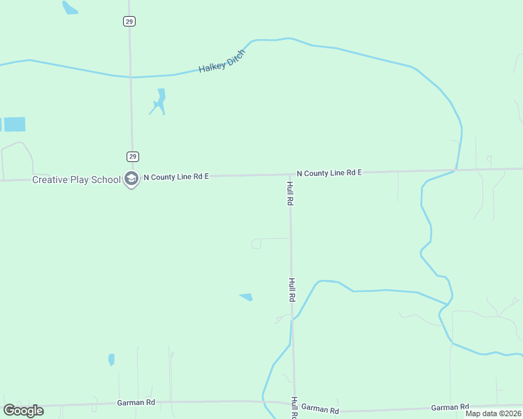 map of restaurants, bars, coffee shops, grocery stores, and more near 19222 Hull Road in Auburn