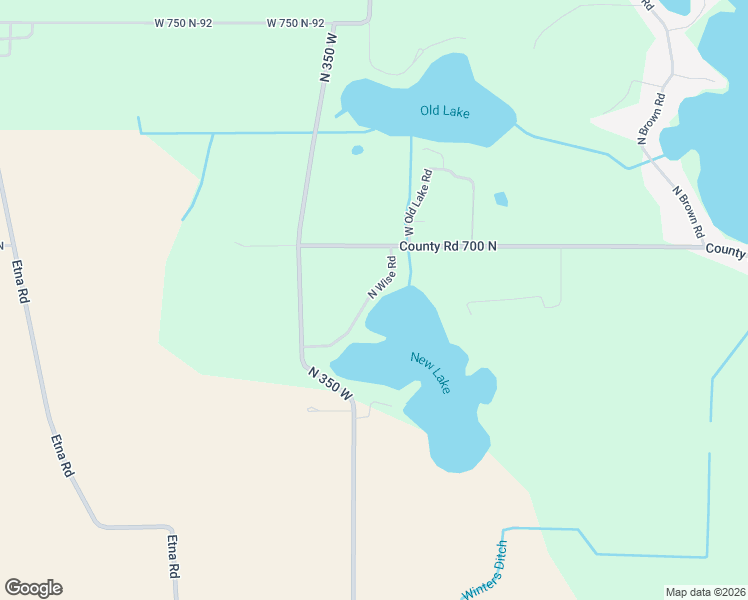 map of restaurants, bars, coffee shops, grocery stores, and more near 6877 North Wise Road in Columbia City