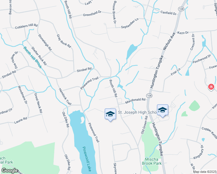 Bear Brook Road, Trumbull Center CT Walk Score