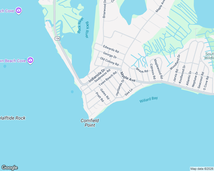 map of restaurants, bars, coffee shops, grocery stores, and more near 30 Mohican Road in Old Saybrook