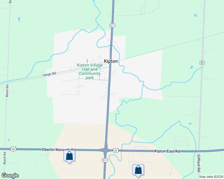 map of restaurants, bars, coffee shops, grocery stores, and more near 408 State Street in Kipton