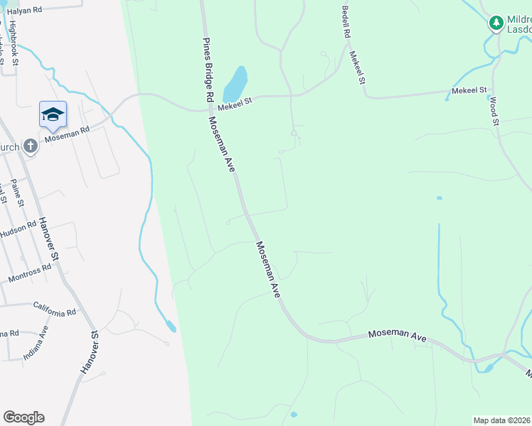 map of restaurants, bars, coffee shops, grocery stores, and more near 4 Orchard Road in Katonah