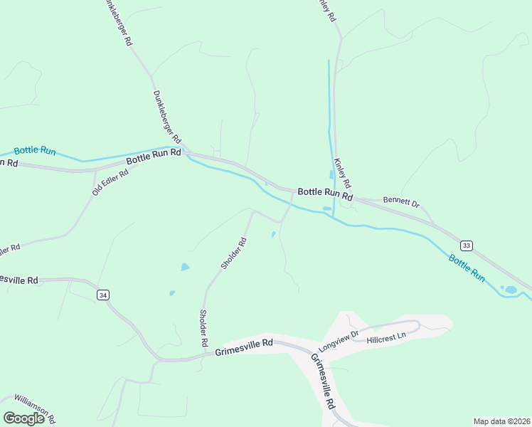 map of restaurants, bars, coffee shops, grocery stores, and more near 1-499 Sholder Road in Williamsport