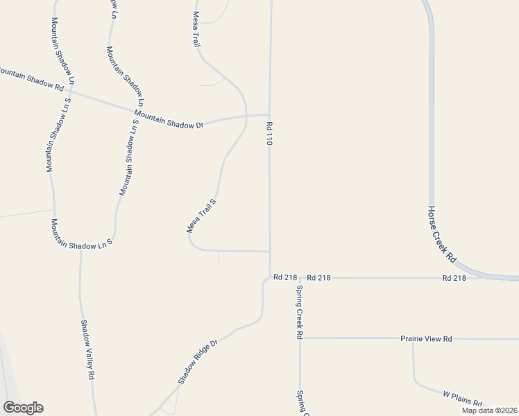 map of restaurants, bars, coffee shops, grocery stores, and more near 1808 County Road 110 in Cheyenne