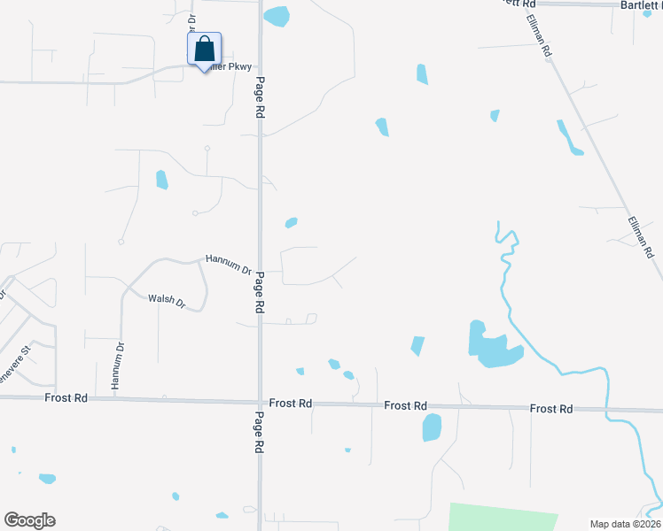 map of restaurants, bars, coffee shops, grocery stores, and more near 1954 Springside Circle in Streetsboro