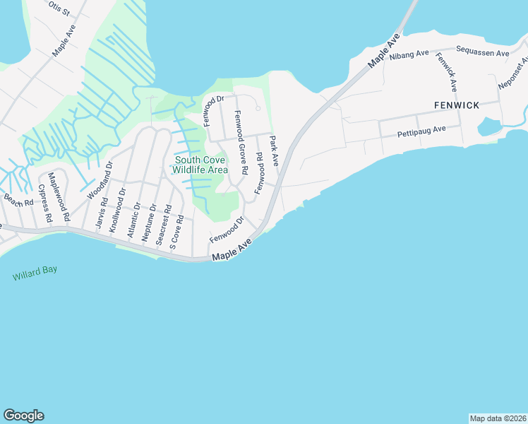 map of restaurants, bars, coffee shops, grocery stores, and more near 6 Fenwood Road in Old Saybrook