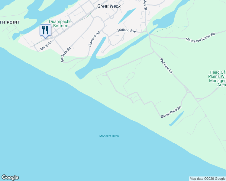 map of restaurants, bars, coffee shops, grocery stores, and more near 10 Sheep Pond Road in Nantucket