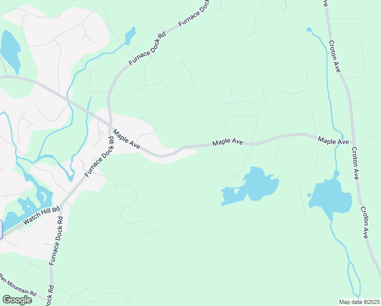 map of restaurants, bars, coffee shops, grocery stores, and more near 2427 Maple Avenue in Cortlandt