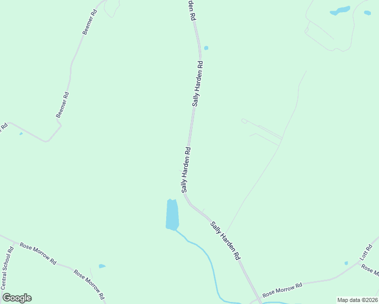 map of restaurants, bars, coffee shops, grocery stores, and more near 106 Sally Harden Road in Sussex