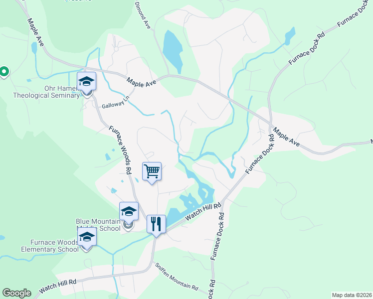 map of restaurants, bars, coffee shops, grocery stores, and more near 75 Lakeview Avenue West in Cortlandt