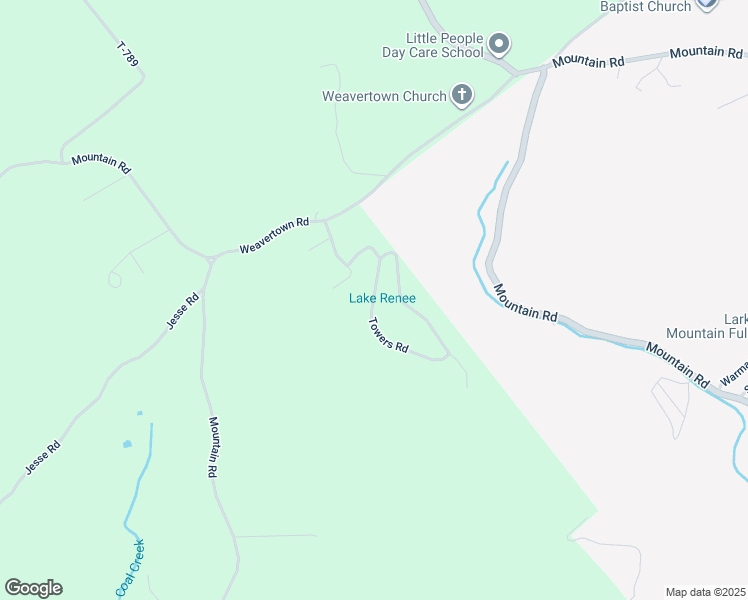 map of restaurants, bars, coffee shops, grocery stores, and more near Towers Road in Luzerne County