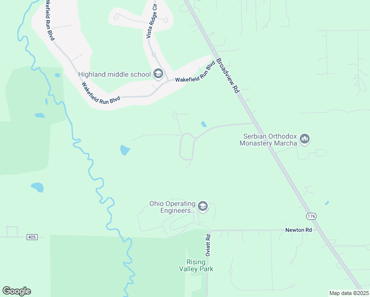 map of restaurants, bars, coffee shops, grocery stores, and more near 5232 Broadview Road in Richfield