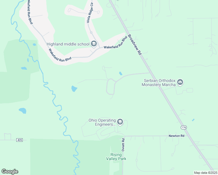 map of restaurants, bars, coffee shops, grocery stores, and more near 5232 Broadview Road in Richfield