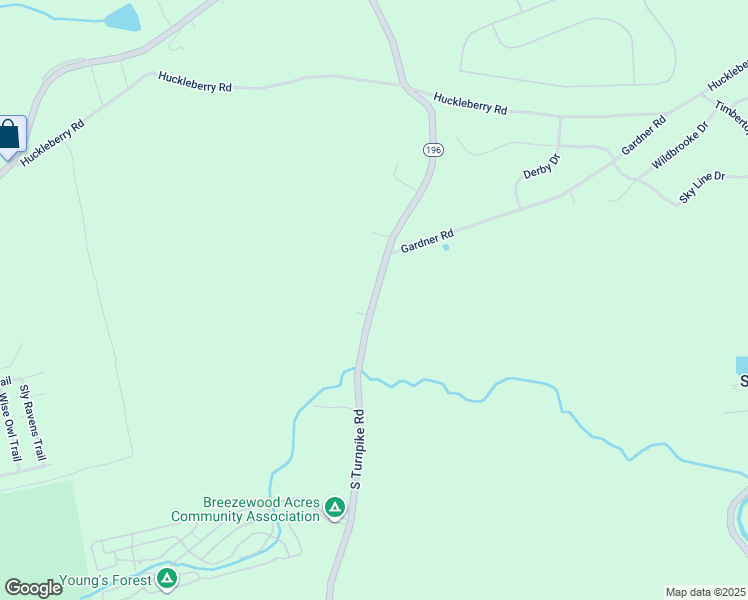 map of restaurants, bars, coffee shops, grocery stores, and more near South Turnpike Road in Newfoundland