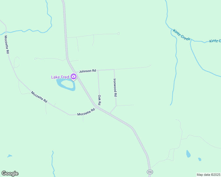 map of restaurants, bars, coffee shops, grocery stores, and more near 109 Ironwood Road in Pike County