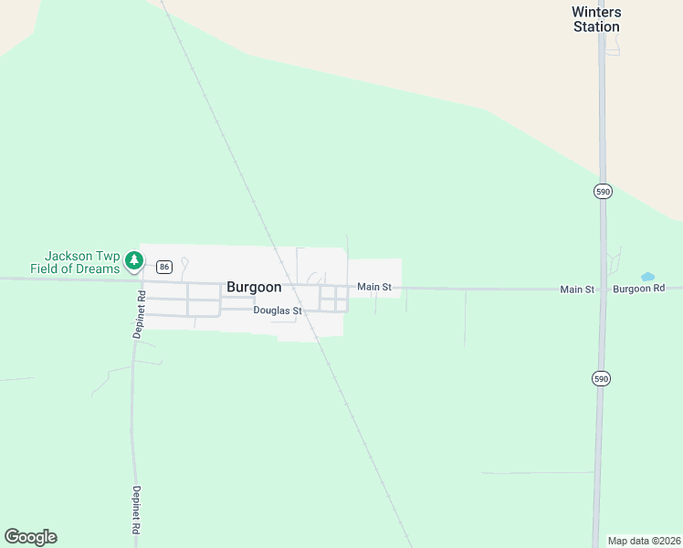 map of restaurants, bars, coffee shops, grocery stores, and more near in Burgoon