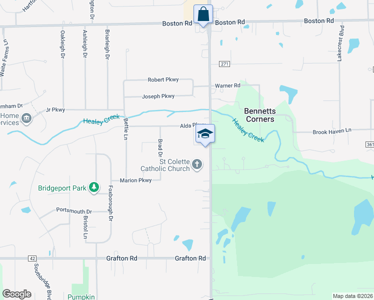 map of restaurants, bars, coffee shops, grocery stores, and more near 300 West 130th Street in Brunswick