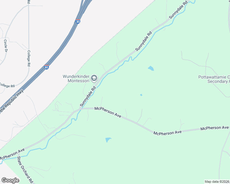 map of restaurants, bars, coffee shops, grocery stores, and more near 21096 McPherson Avenue in Council Bluffs