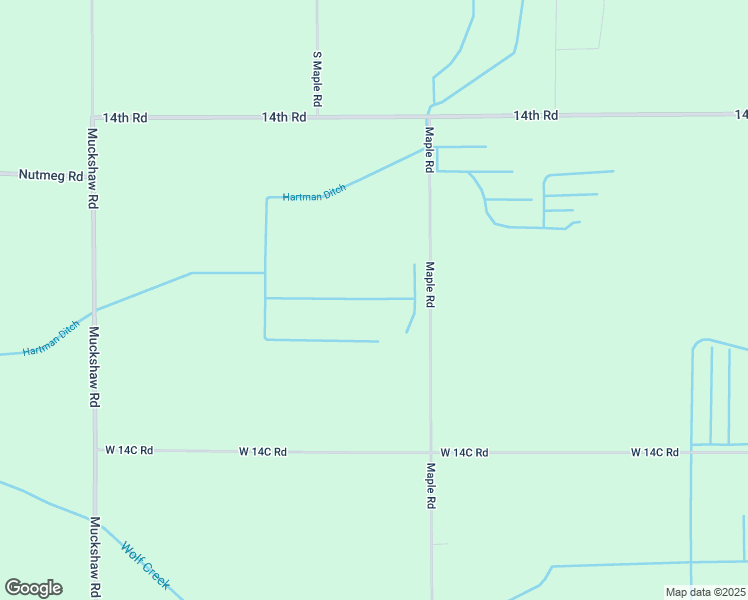 map of restaurants, bars, coffee shops, grocery stores, and more near 14389 Maple Road in Argos