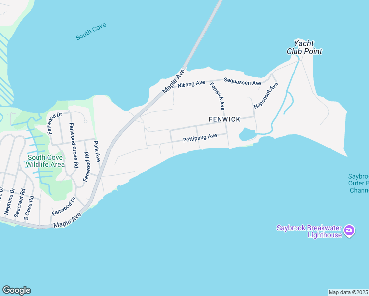 map of restaurants, bars, coffee shops, grocery stores, and more near 21 Pettipaug Avenue in Old Saybrook
