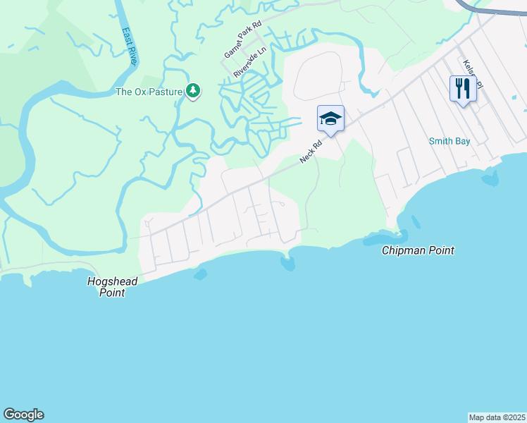 map of restaurants, bars, coffee shops, grocery stores, and more near 21 Hartford Avenue in Madison