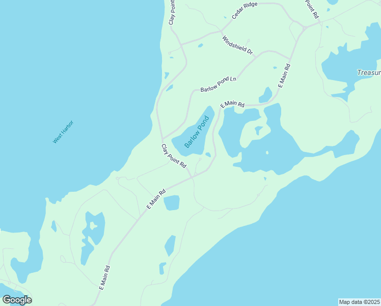 map of restaurants, bars, coffee shops, grocery stores, and more near in Fishers Island