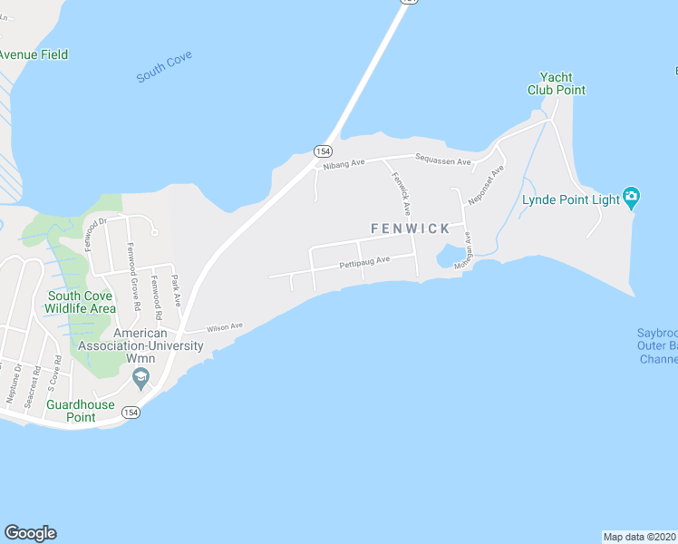 map of restaurants, bars, coffee shops, grocery stores, and more near 23 Pettipaug Avenue in Old Saybrook