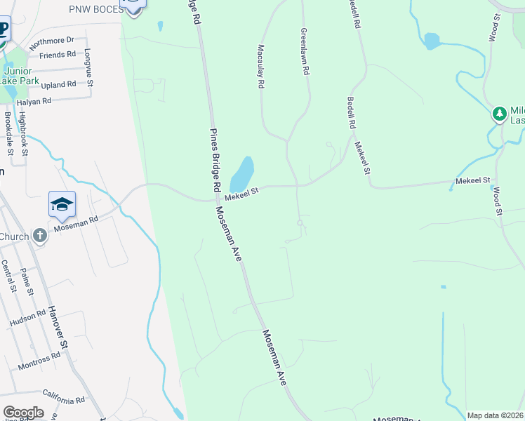 map of restaurants, bars, coffee shops, grocery stores, and more near 41 Mekeel Street in Katonah