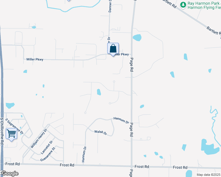 map of restaurants, bars, coffee shops, grocery stores, and more near 10225 Janet Drive in Streetsboro
