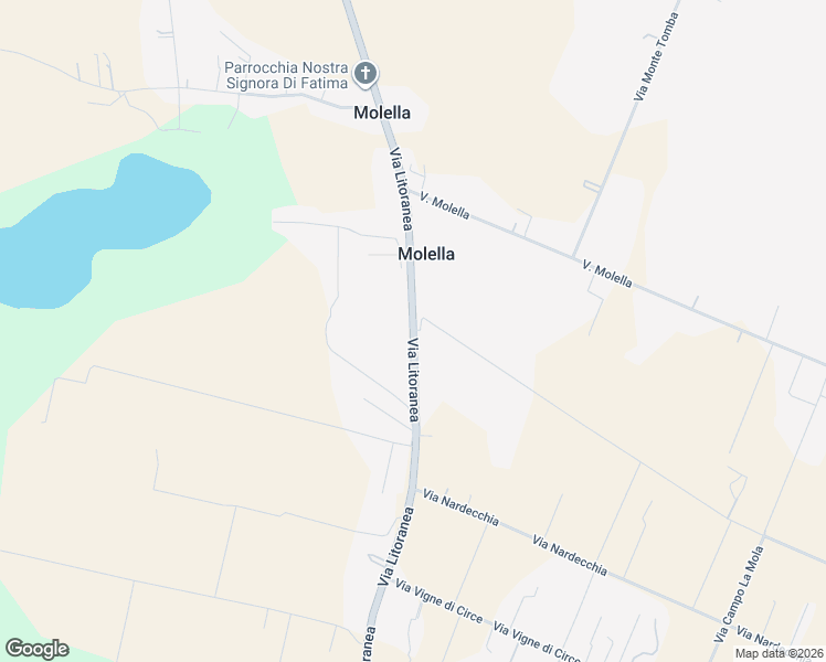 map of restaurants, bars, coffee shops, grocery stores, and more near 16620 Via Litoranea in Molella