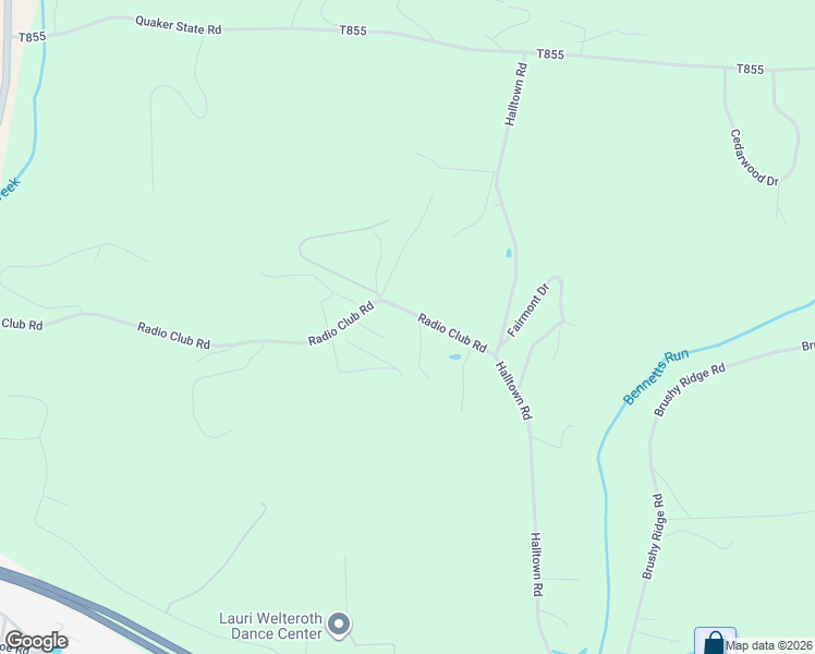map of restaurants, bars, coffee shops, grocery stores, and more near Radio Club Road in Montoursville