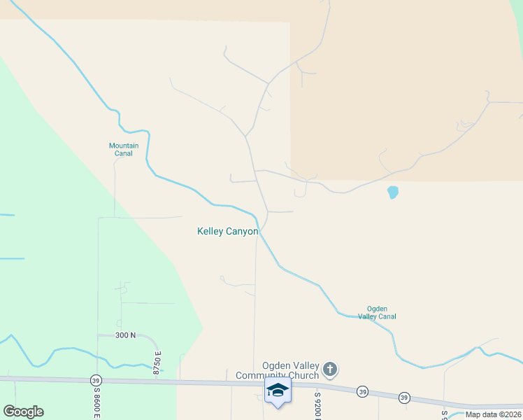 map of restaurants, bars, coffee shops, grocery stores, and more near 547 North 9000 East in Huntsville