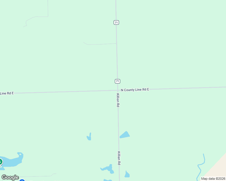 map of restaurants, bars, coffee shops, grocery stores, and more near 18202 Killian Road in Spencerville